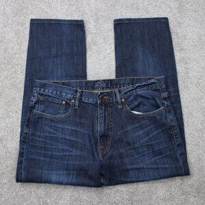Lucky Brand Jeans Mens 36x28 Blue 410 Athletic Fit Candiani Denim Stretch